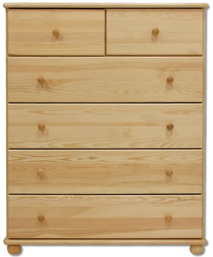 Komoda z Borovice KD113 surová