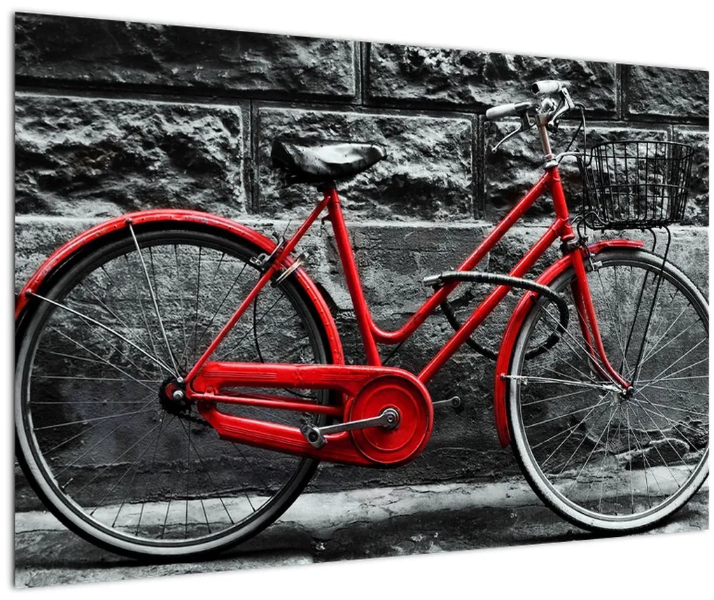 Obraz - Historický bicykel (90x60 cm)