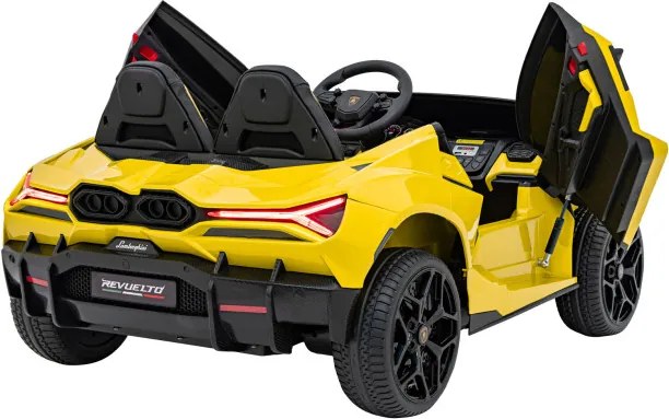 Elektrické autíčko Lamborghini Revuelto XL žlté