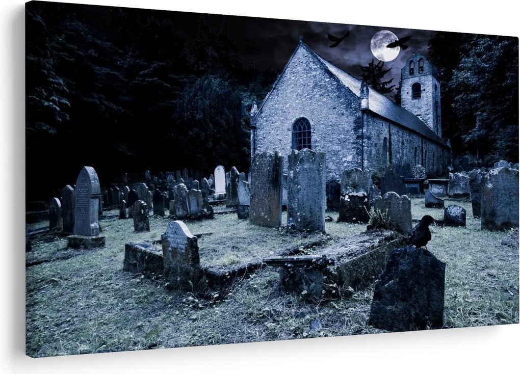 Obraz - Temná noc (90x60 cm)