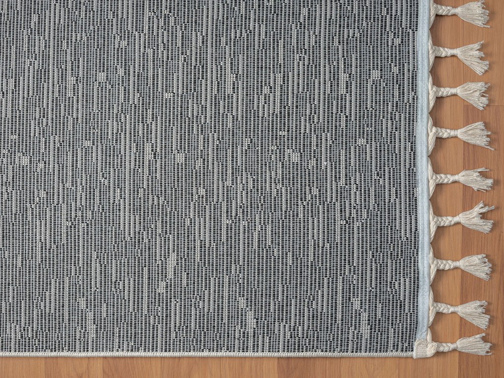 Kusový koberec Moroccan Spirit schwarz, 100x200, čiernobiela, obývacia izba, My Flair