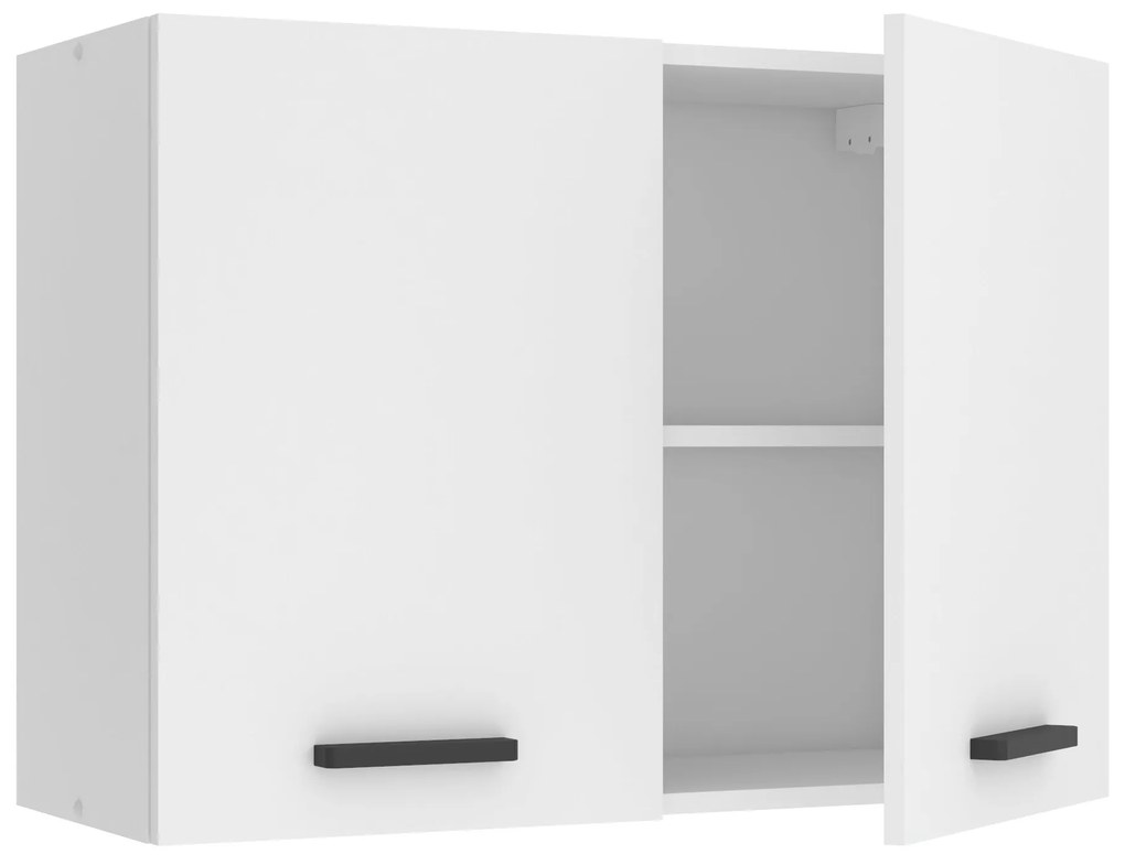 Kuchynská skrinka Belini Premium Full Version horná 80 cm biely mat