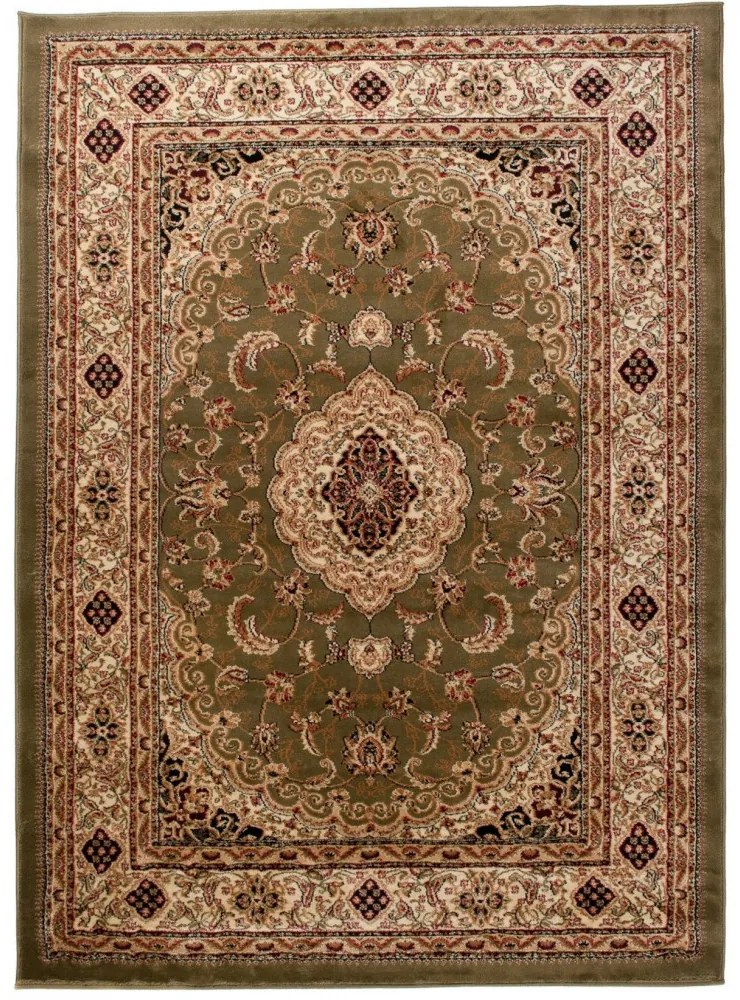 Kusový koberec klasický vzor 8 zelený, Velikosti 300x400cm