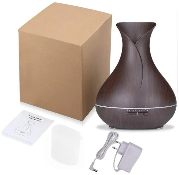 LED RGB Zvlhčovač a ionizátor vzduchu 400 ml