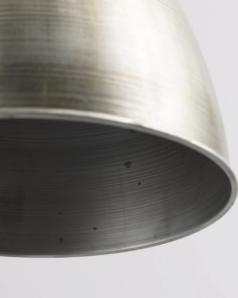 Závesná lampa Ismay priemer 33cm silver&amp;olive