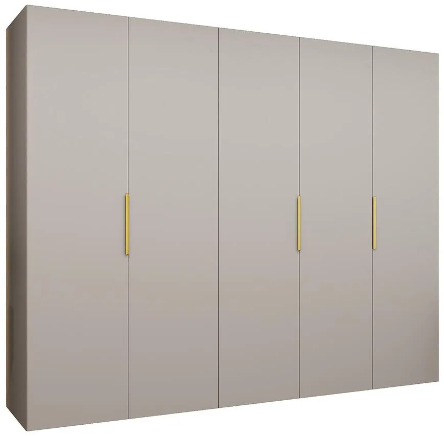 Skriňa Marbella I 250 kašmír/zlatá