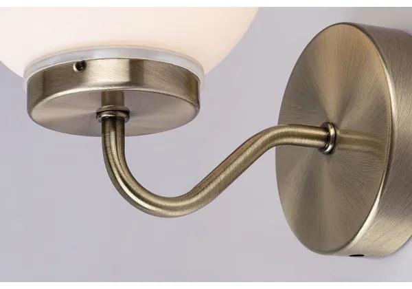 Rabalux 1302 - Kúpeľňové nástenné svietidlo TOGO 1xE14/40W/230V