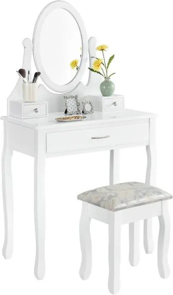 Toaletný stolík Lena - biely