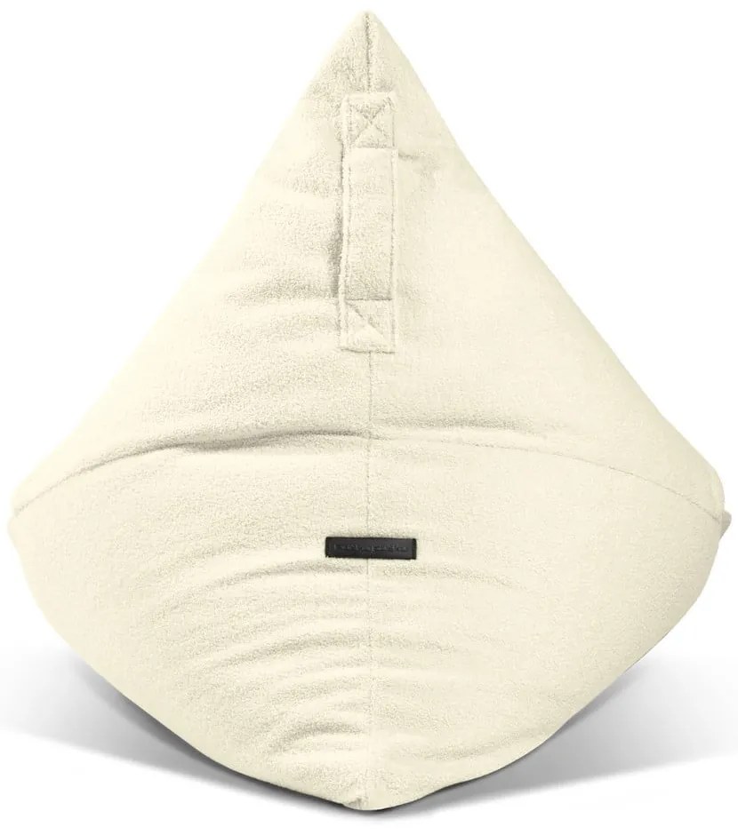 Hnedý sedací vak z textílie buklé Razz – SLOWDOWN