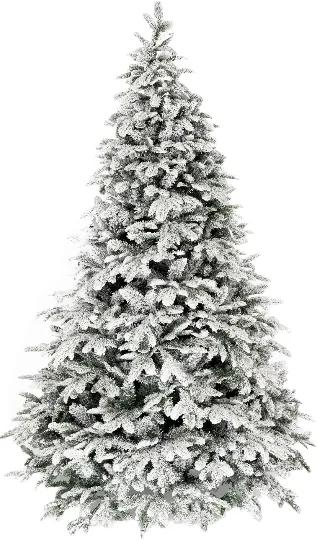 Umelý vianočný stromček 3D Jedľa Alabastrová 210cm