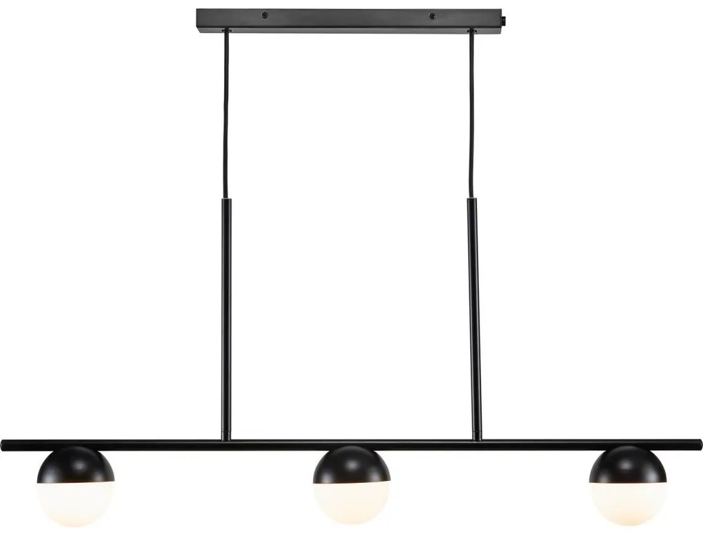 Nordlux - Luster na lanku CONTINA 3xG9/5W/230V čierna