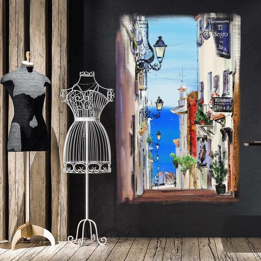 Gario Obraz na plátne Taliansko Street Walking View - Irina Sadykova Rozmery: 60 x 90 cm