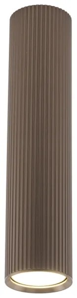 Bodové svietidlo TUNE L 1xGU10/10W/230V 24 cm hnedé