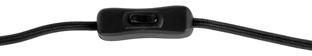 Stolná lampa Tubo čierna 23 cm