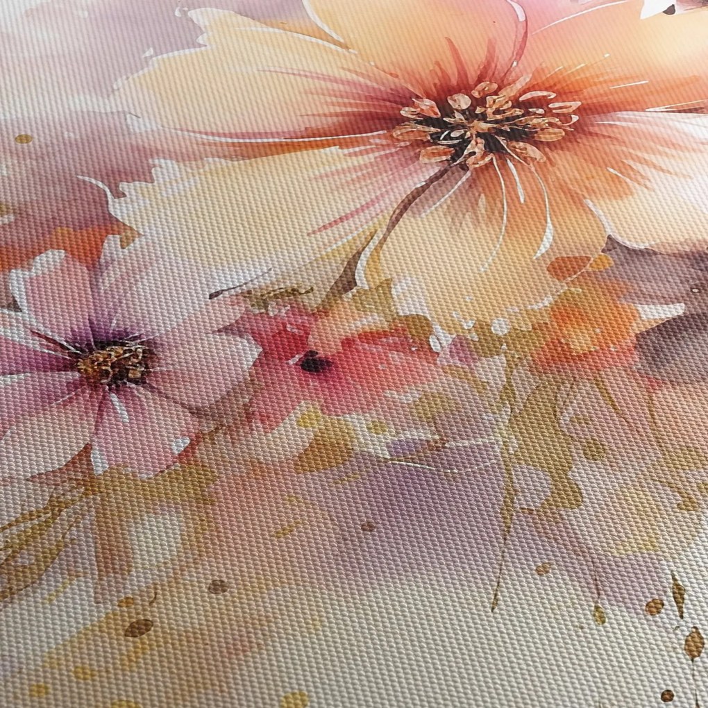 Obraz - Kvety (150x105 cm)