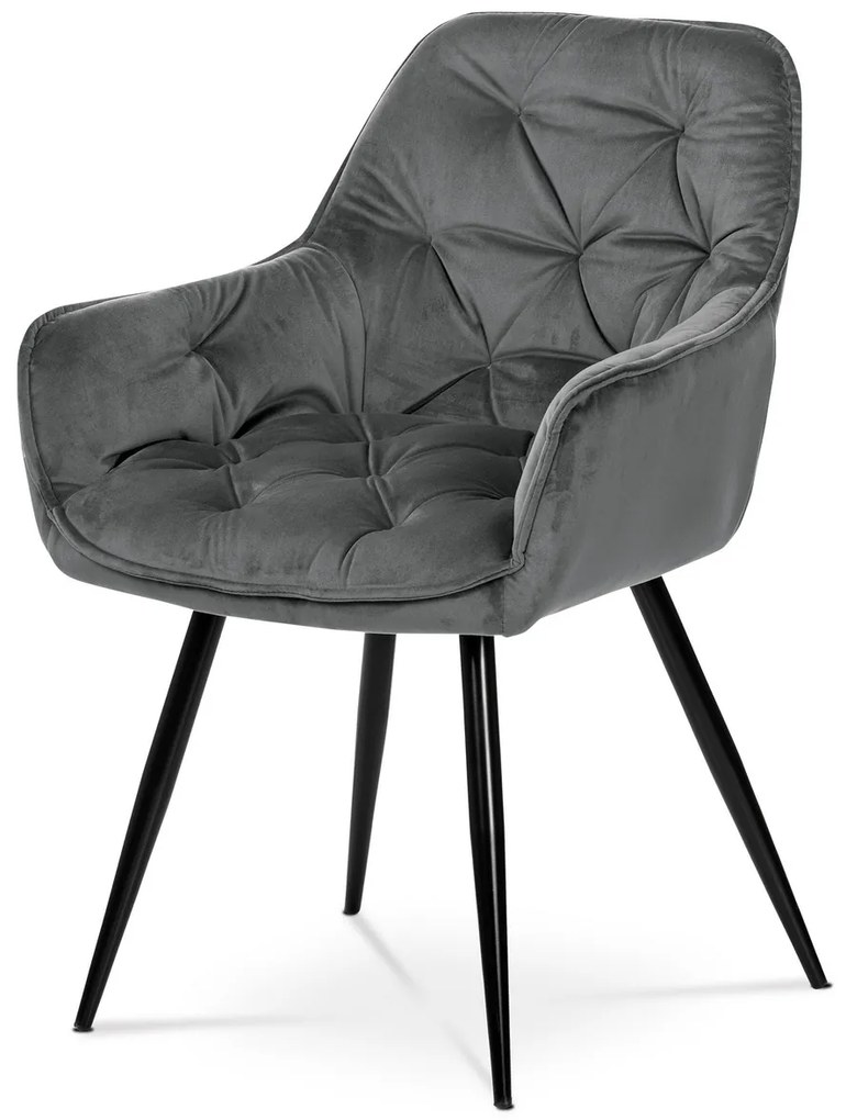 Sada jedálenských stoličiek DCH-421 GREY4, 2 ks