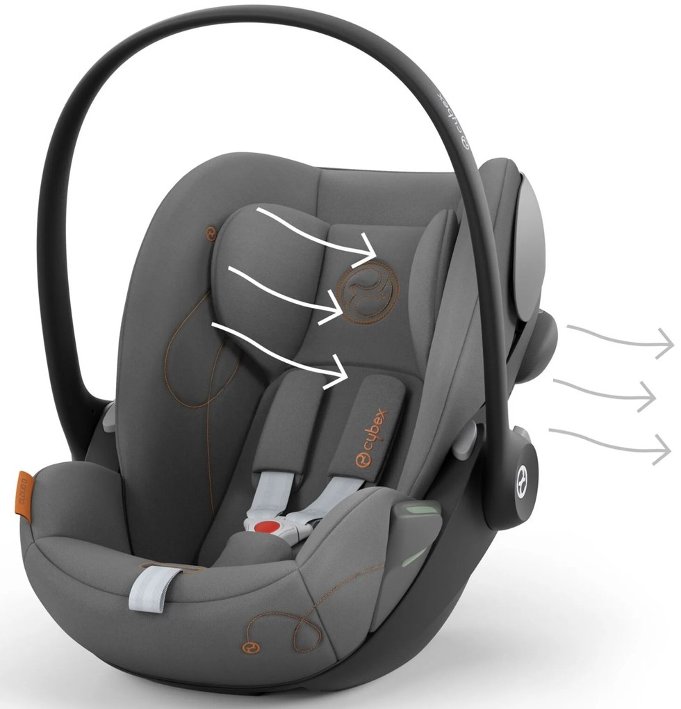 Autosedačka Cybex CLOUD G i-Size Lava Grey 2024