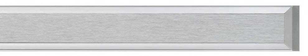 GEBERIT CleanLine20 sprchový žľab, kompletážna súprava, dĺžka 30 - 90 cm, leštená oceľ/brúsená oceľ, 154.450.KS.1