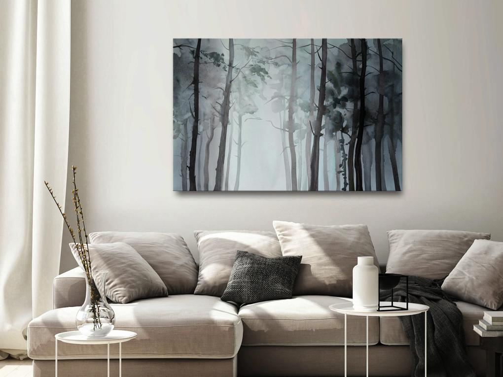 Artgeist Obraz - Hazy Forest (1 Part) Wide Veľkosť: 120x80, Verzia: Premium Print