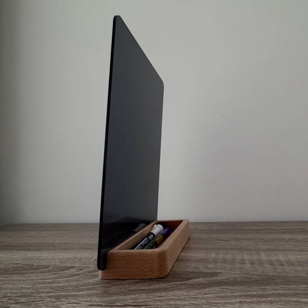 Toptabule.sk Organizér - stolová popisovacia tabuľa na poznámky