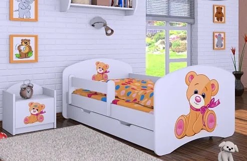 MAXMAX Detská posteľ so zásuvkou 180x90cm MACKO