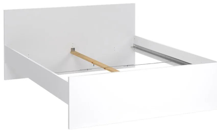 Biela dvojlôžková posteľ 160x200 cm Naia – Tvilum