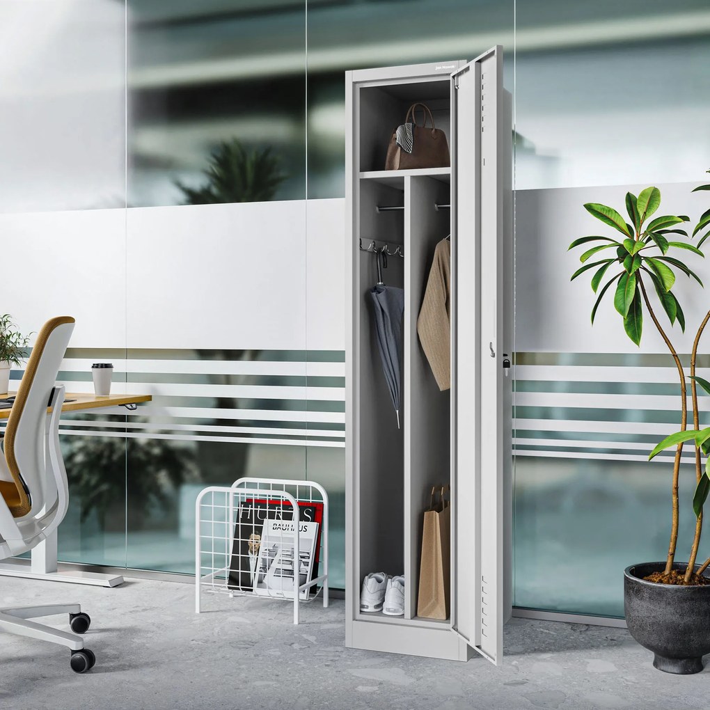 Kovová pracovná skriňa KACPER 1 Plus 400 x 1800 x 500 mm