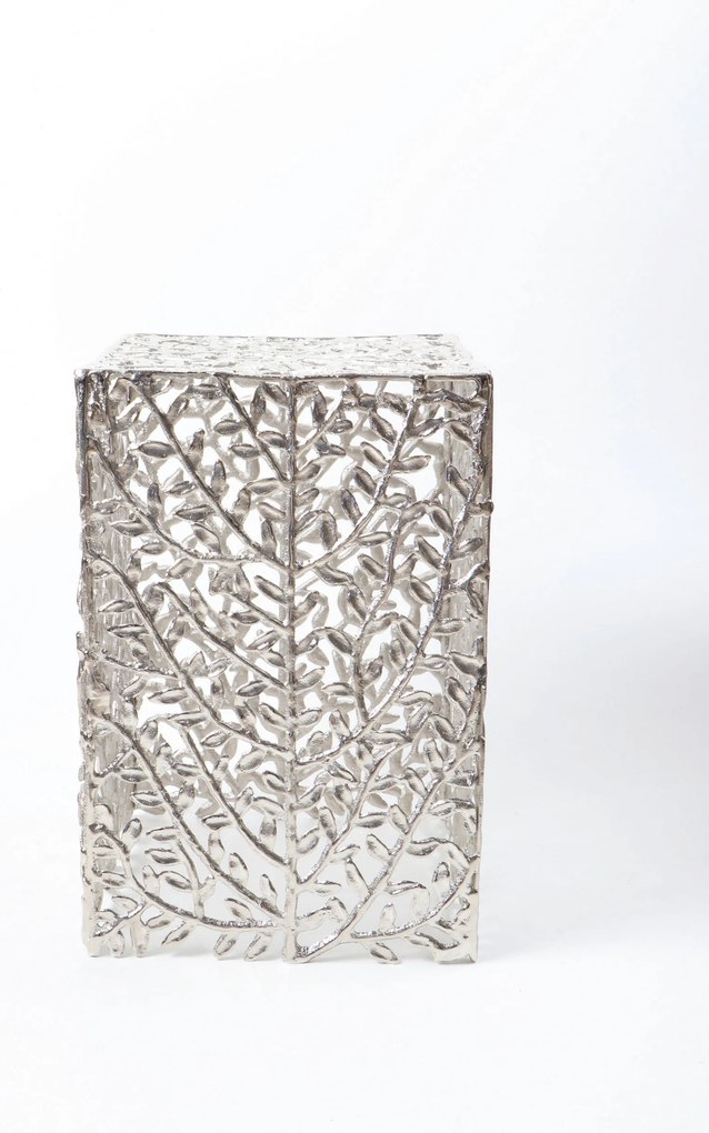 XXXLutz TABURETKA, kov, 30/43,5/30 cm Ambia Home - Kreslá - 0068330169