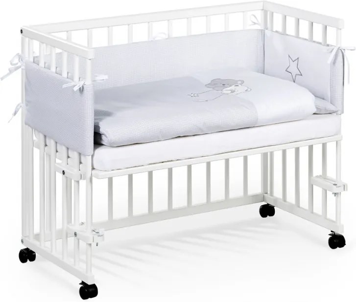 Dětská postýlka Klups Piccolo Due 90x45 bílá