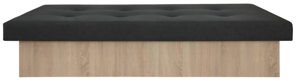 Váľanda s úložným priestorom Emily 80x190 - dub sonoma