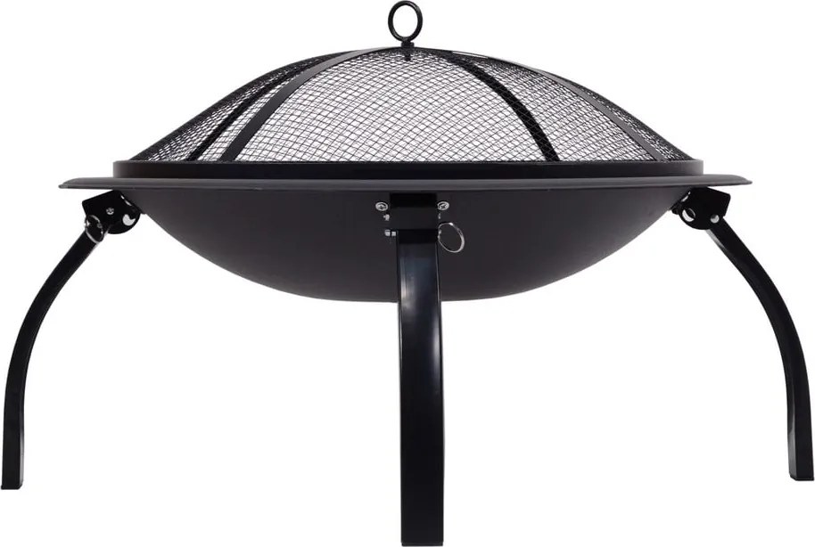 Ohnisko s grilovacou mriežkou a poklopom Cattara Vezuv, ø 48 cm