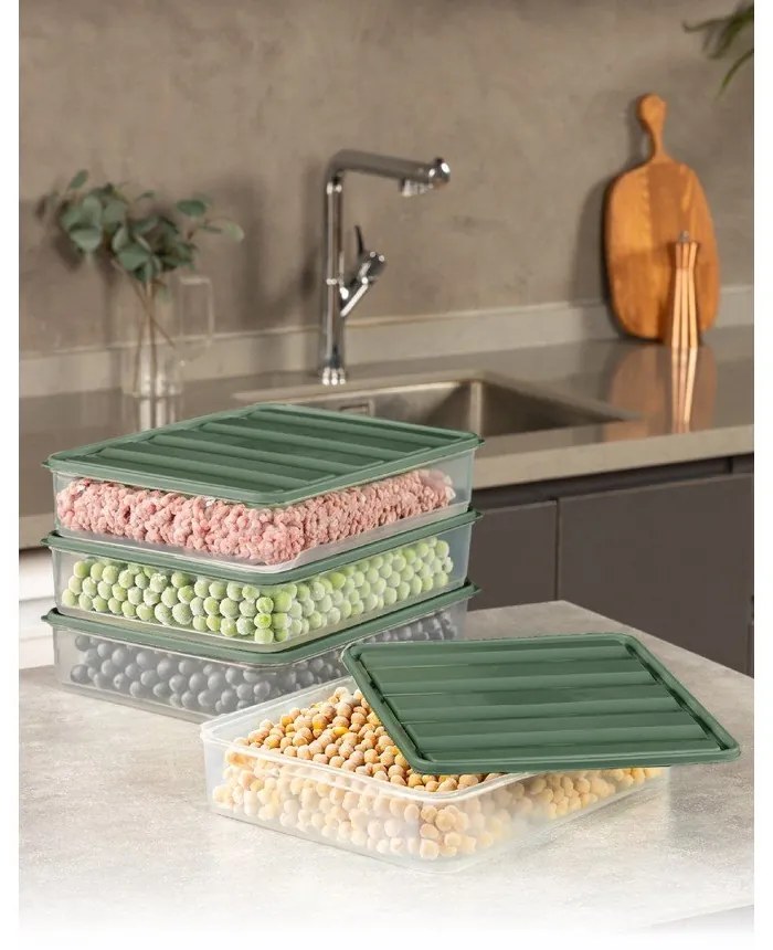 Potravinové škatuľky v súprave 4 ks – Hermia