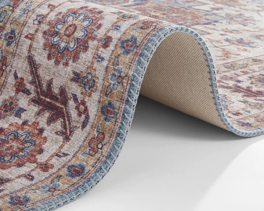 Nouristan - Hanse Home koberce Kusový koberec Asmar 104002 Cyan / Blue - 160x230 cm
