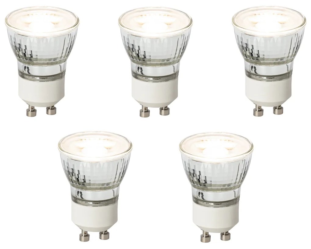 Sada 5 stmievateľných LED žiaroviek GU10 35 mm 4 W 200 lm 3000 K