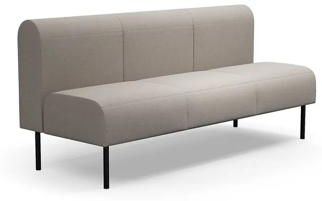 Modulárna pohovka VARIETY, 3 miestna, látka Blues CSII, šedohnedá