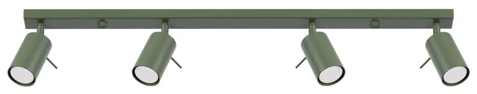 Zelené bodové svietidlo 6x81 cm Etna – Sollux