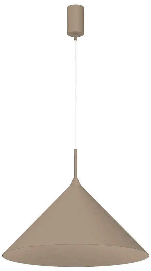 Závesný luster na lanku CAPITAL 1xGX53/15W/230V pr. 46 cm taupe