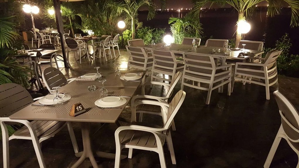 STIMA Plastový stôl CLIP Vyberte odtieň ->: Tortora - sivá