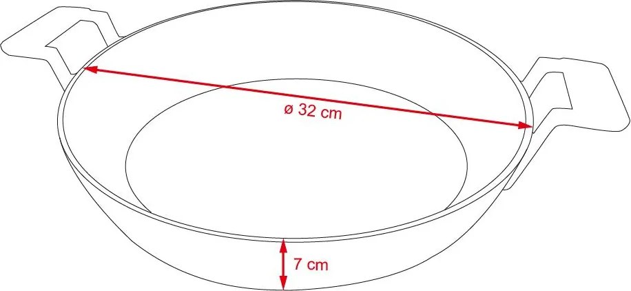 Liatinová WOK panvica SAMBAL - GRILL FLEX pre gril NEVADA, FLORIDA