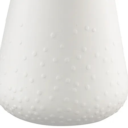 Biela porcelánová váza DOTS