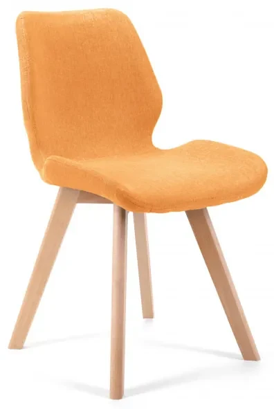 Set štyroch jedálenských stoličiek SJ.0159 oranžové