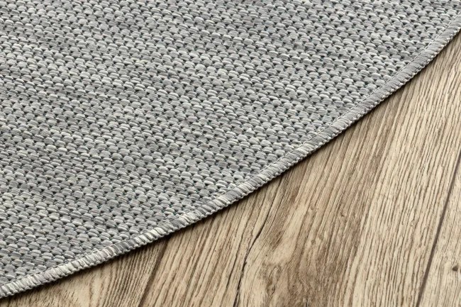 Koberec SIZAL SION A5165A sivý kruh