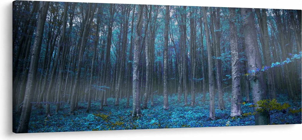 Obraz - Magický les (120x50 cm)