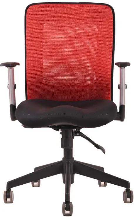 OFFICE PRO -  OFFICE PRO Kancelárska stolička CALYPSO červená