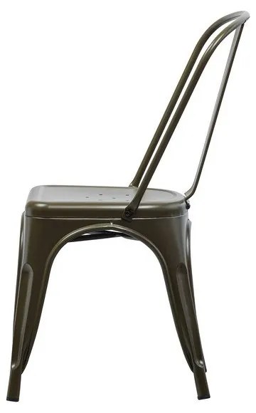 Zelené kovové jedálenské stoličky v súprave 2 ks Afternoon – vtwonen