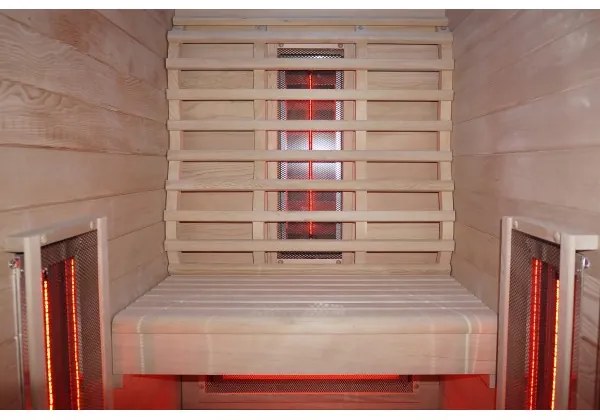 Sanotechnik - RUBY 1 - infrasauna pre 1 osobu, 90 x 100 x 195 cm