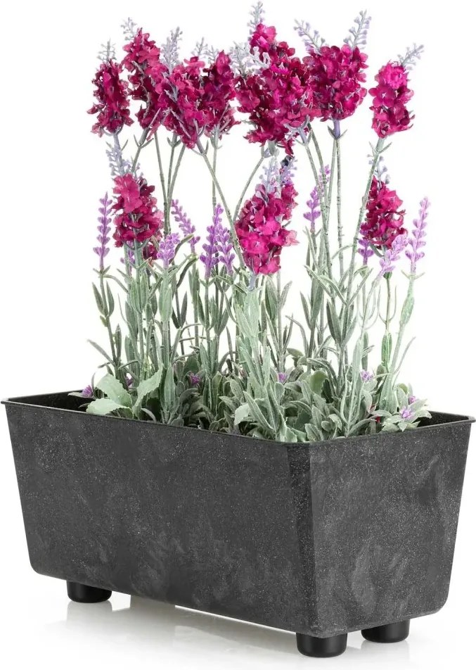 Truhlík s nožičkami Salvia 28,5x17 cm - výber z 9 prevedení