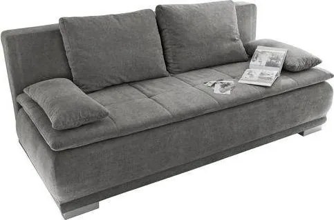 XXXLutz ROZKLADACIA POHOVKA, textil, kompozitné drevo, sivá MID.YOU - Sedačky - 002220004103