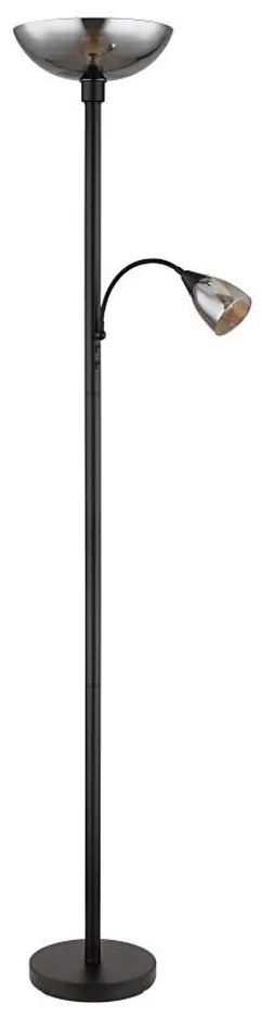 Globo 58903 - Stojacia lampa BLADE 1xE27/60W/230V + 1xE14/40W