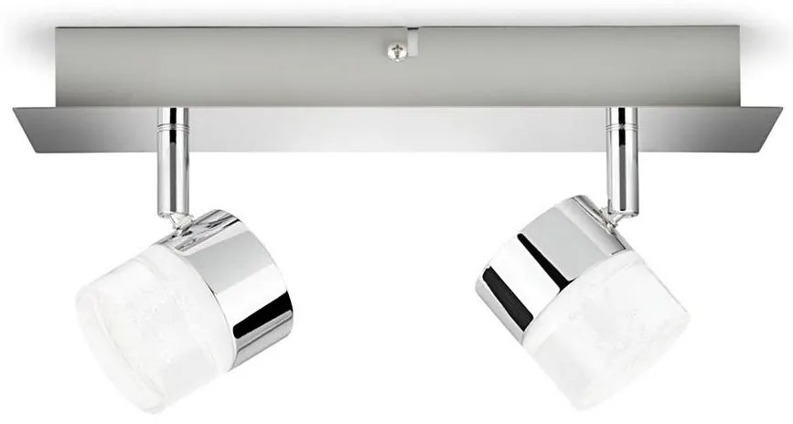 Philips 50147/11/P1 - LED Bodové svietidlo FLOAT 2xLED/4,5W/230V